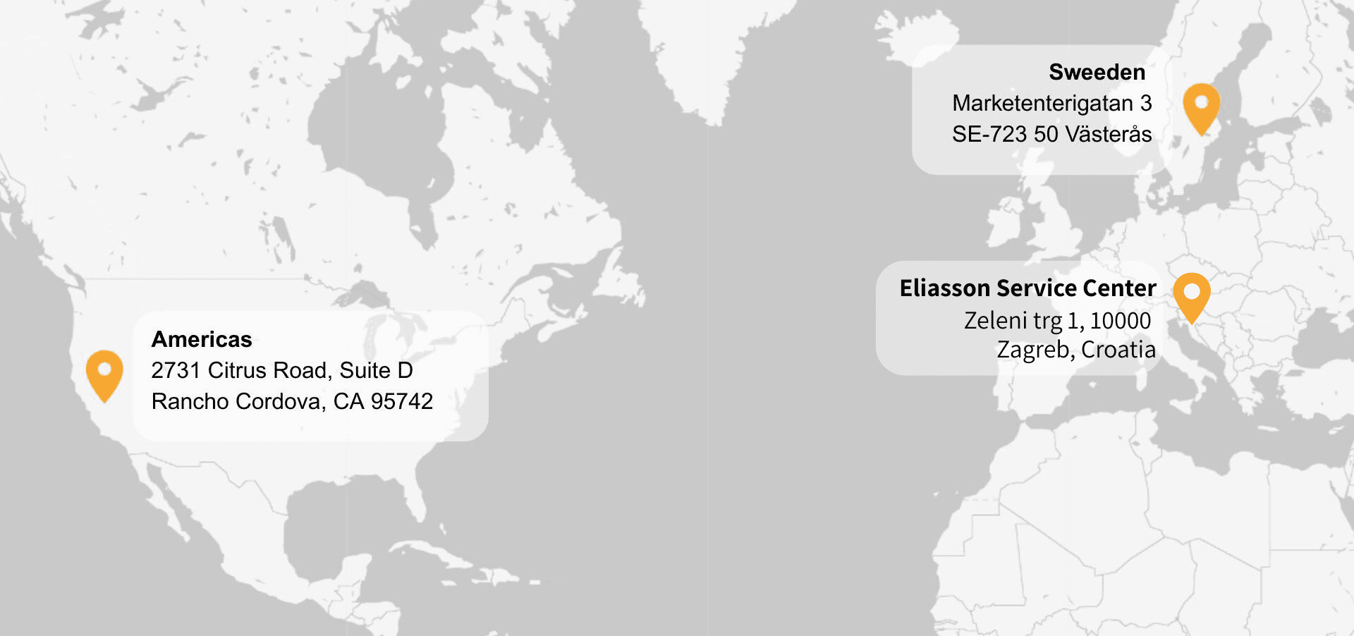 Map of Eliasson centers
